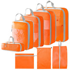 Set di sacche compressione da viaggio