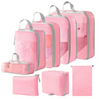 Set di sacche compressione da viaggio