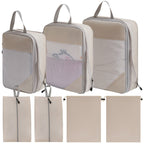 Set di sacche compressione da viaggio