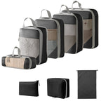 Set di sacche compressione da viaggio
