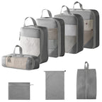 Set di sacche compressione da viaggio
