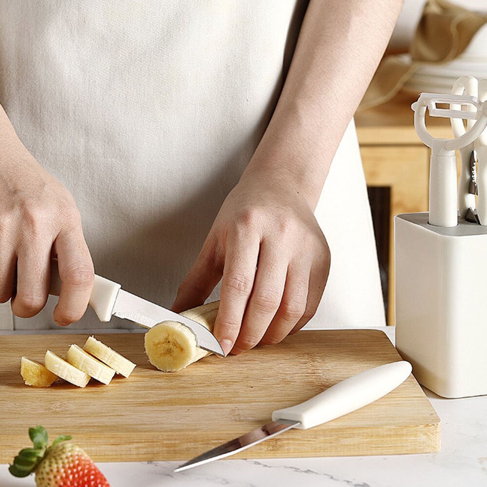 Set di utensili da cucina eleganti e resistenti