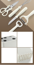 Set di utensili da cucina eleganti e resistenti