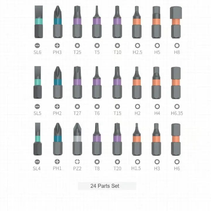 Set di utensili multifunzione 24 in 1