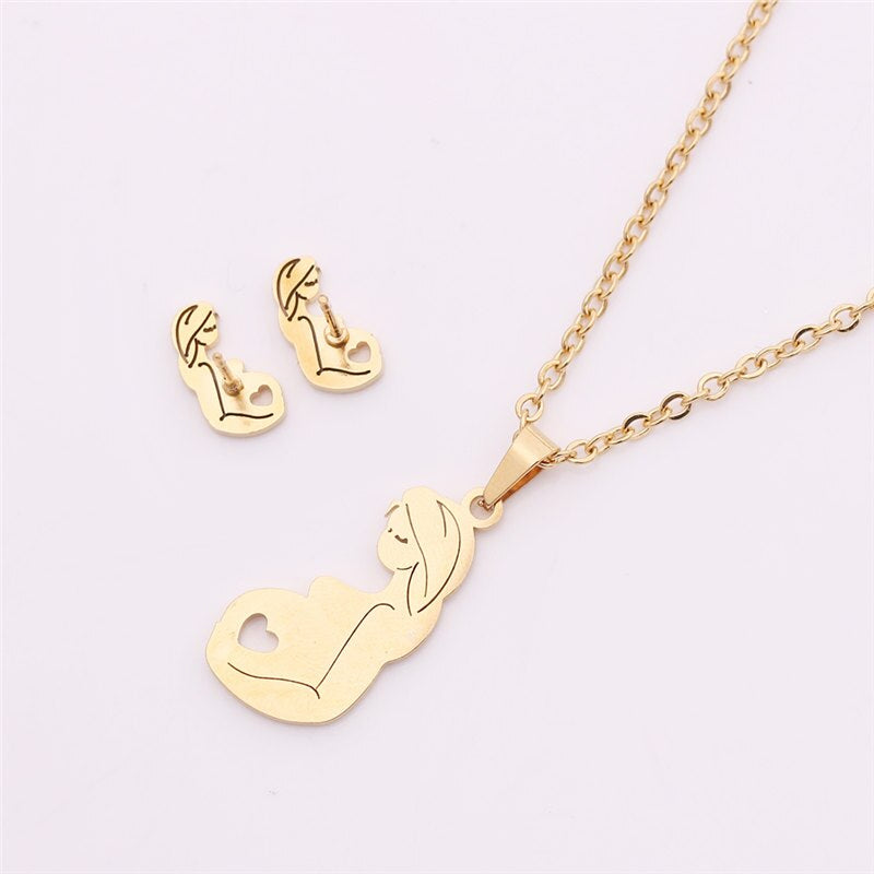 Set gioielli per la mamma – collana e orecchini