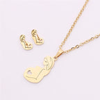 Set gioielli per la mamma – collana e orecchini