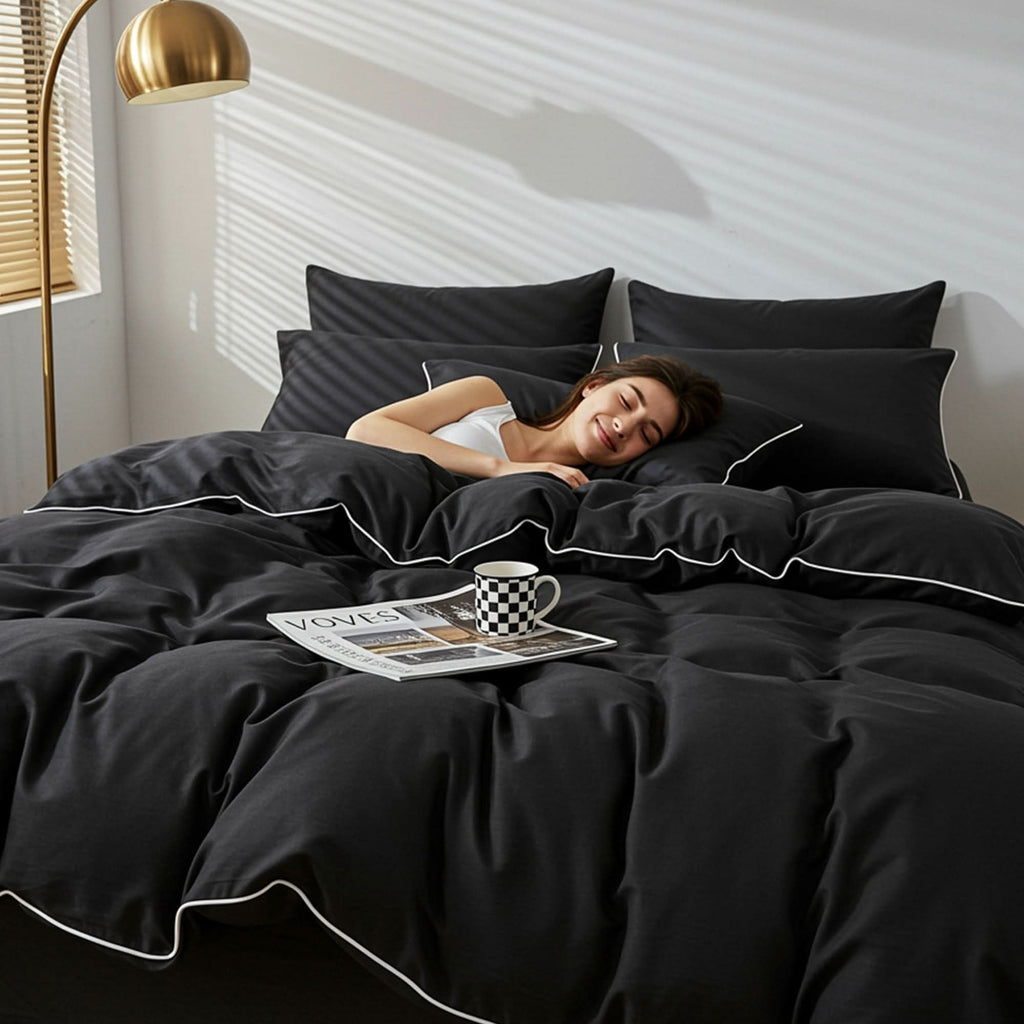 Set lenzuola premium morbide per letto matrimoniale e king size