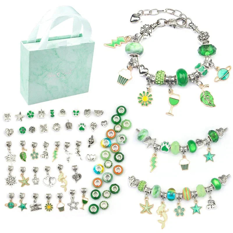 Set per braccialetti fai da te – ore creative con perline e ciondoli