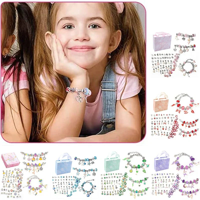 Set per braccialetti fai da te – ore creative con perline e ciondoli