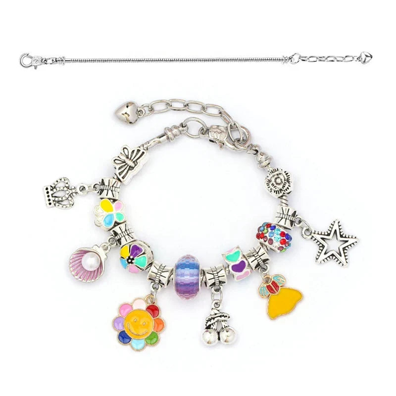 Set per braccialetti fai da te – ore creative con perline e ciondoli