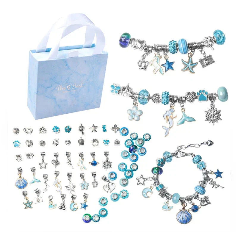 Set per braccialetti fai da te – ore creative con perline e ciondoli