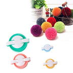 Set per creare pon pon con macchina per pompon