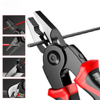 Set pinze multiuso 5 in 1 con spelafili e crimpatore