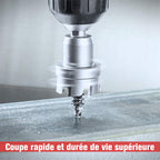 Set punte a tazza per trapano (12 pezzi)