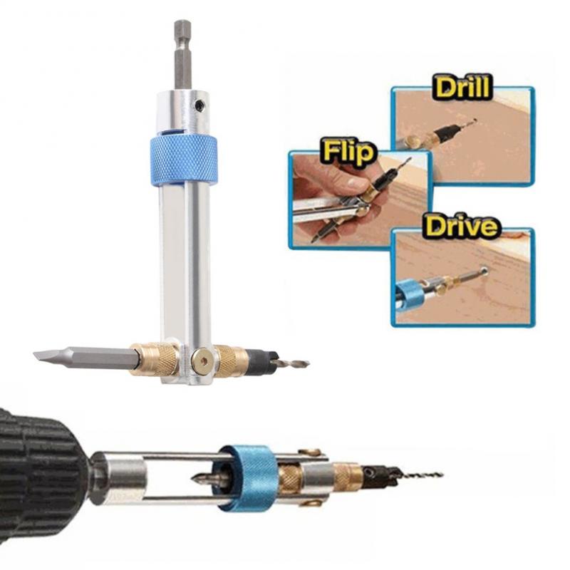 Set trapano avvitatore elettrico 2 in 1 per falegnameria