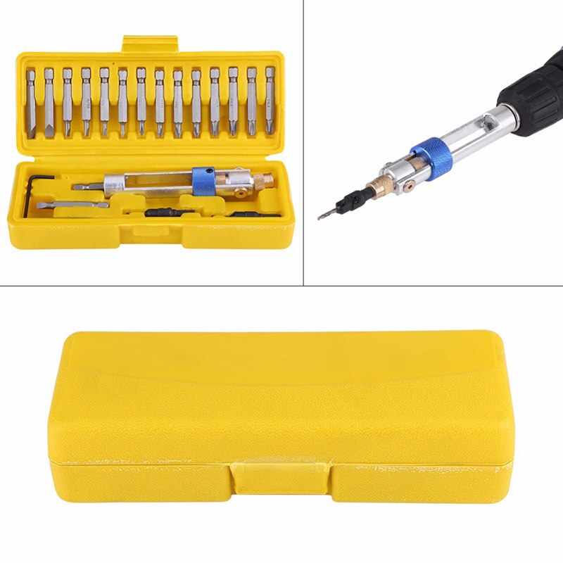 Set trapano avvitatore elettrico 2 in 1 per falegnameria