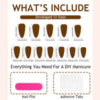 Set unghie finte decorative