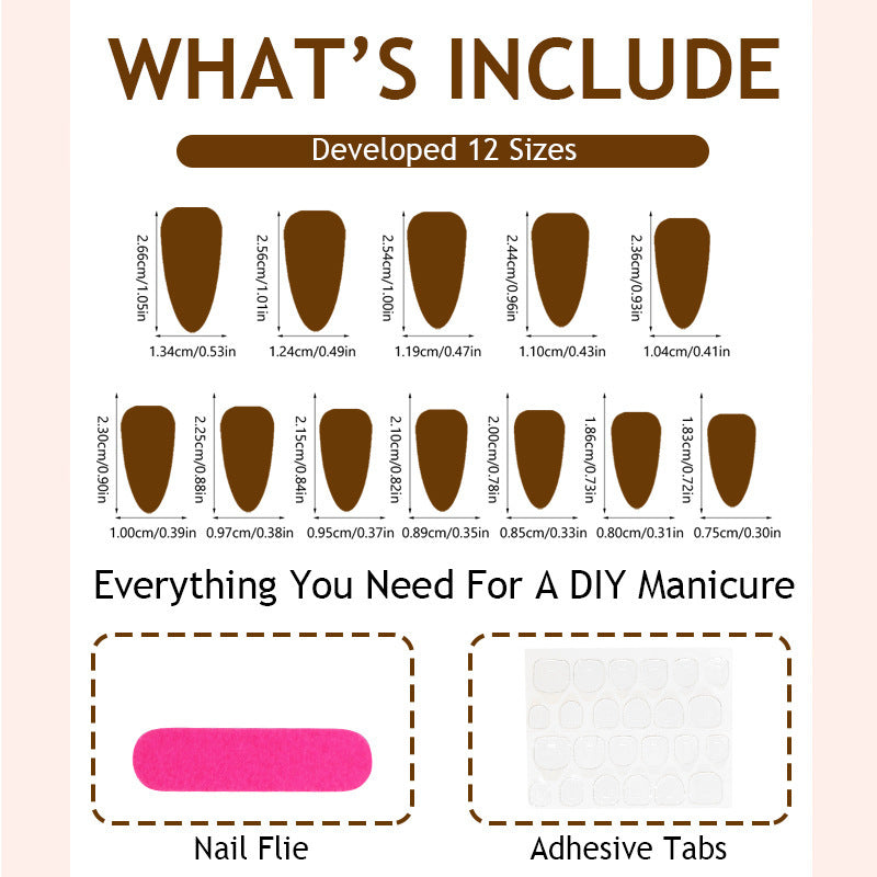 Set unghie finte decorative