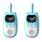 Set walkie talkie ricaricabili per bambini con portata 3 km