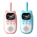 Set walkie talkie ricaricabili per bambini con portata 3 km