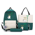 Set zaino e borse 4 in 1