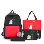 Set zaino e borse 4 in 1