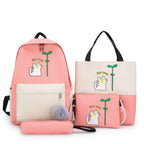 Set zaino e borse 4 in 1