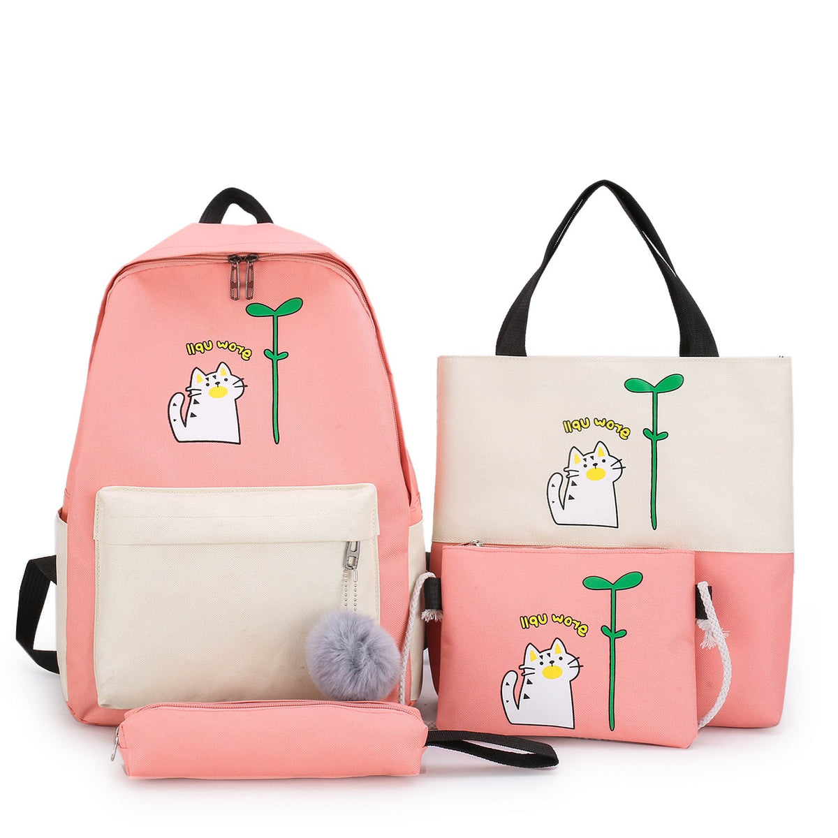 Set zaino e borse 4 in 1