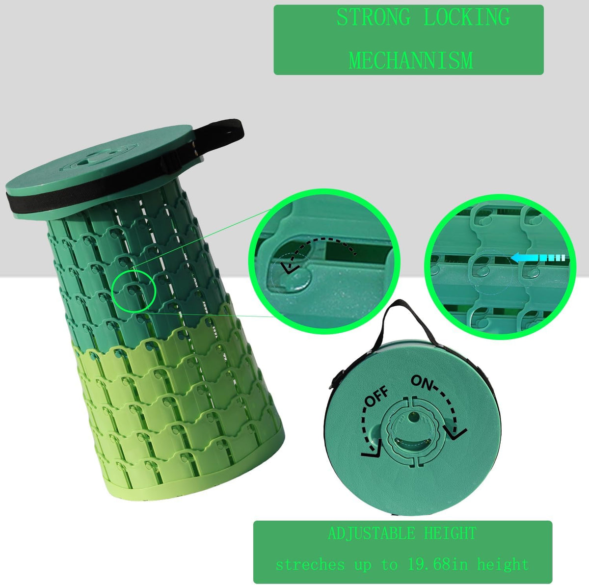Sgabello pieghevole con cuscino – SitMax