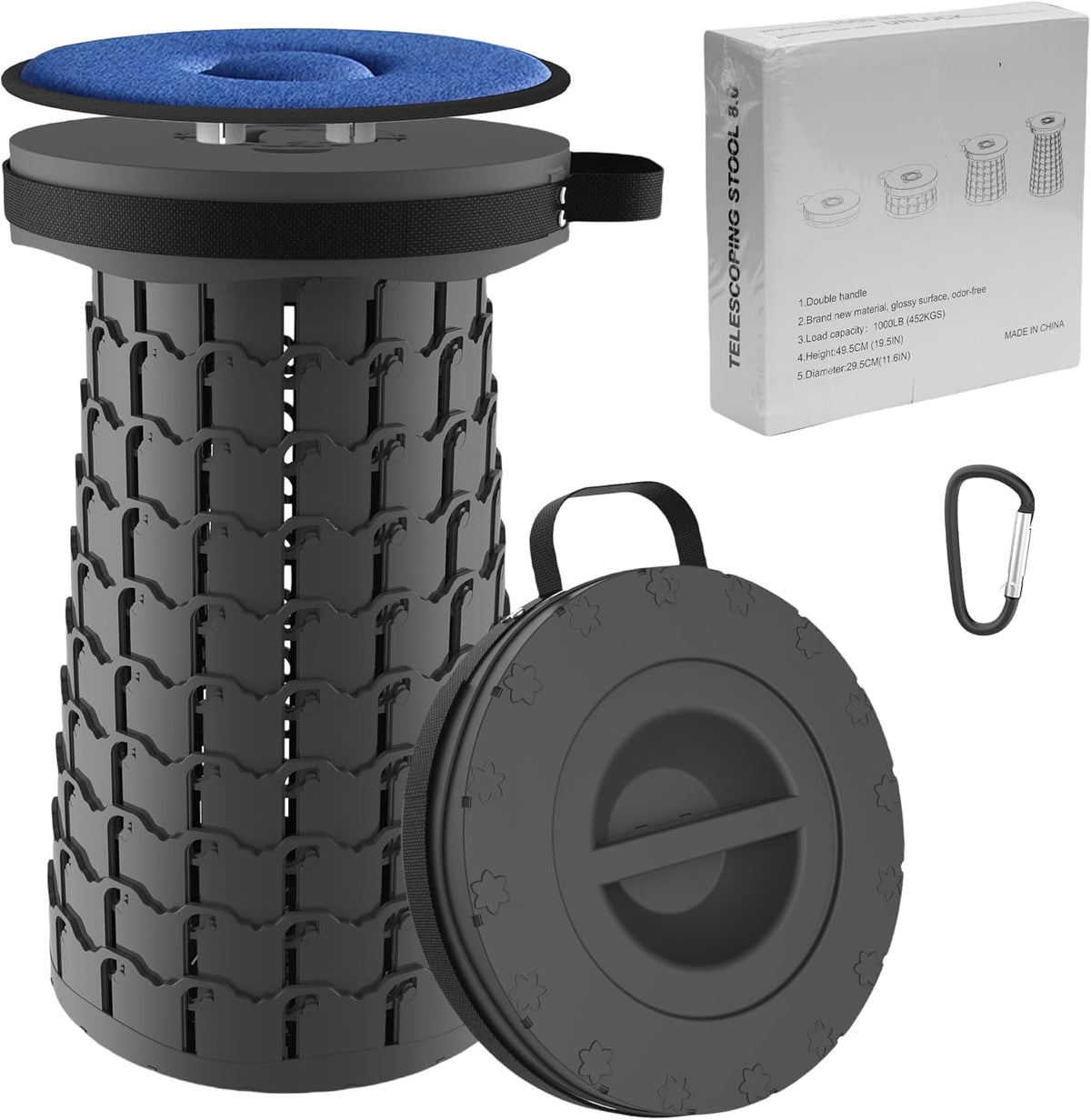 Sgabello pieghevole con cuscino – SitMax