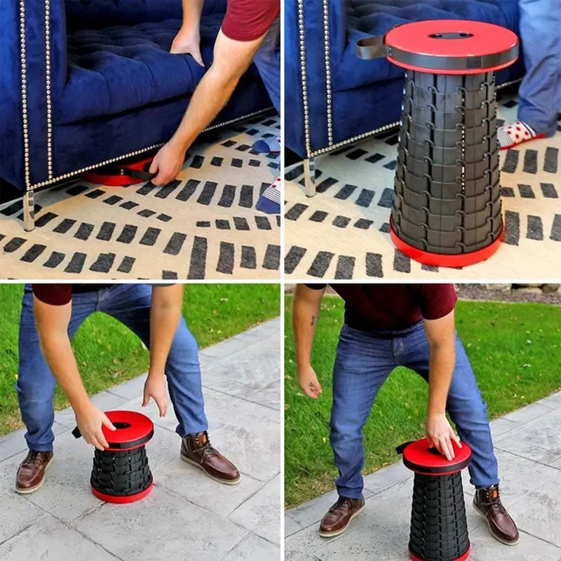 Sgabello pieghevole portatile CompactGo