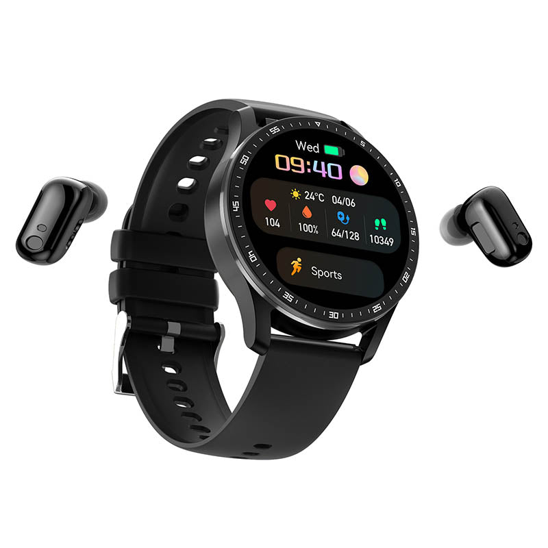 Smartwatch 2 in 1 con auricolari integrati (iPhone e Android)