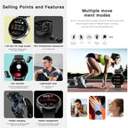 Smartwatch 2 in 1 con auricolari integrati (iPhone e Android)
