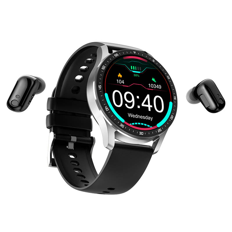 Smartwatch 2 in 1 con auricolari integrati (iPhone e Android)