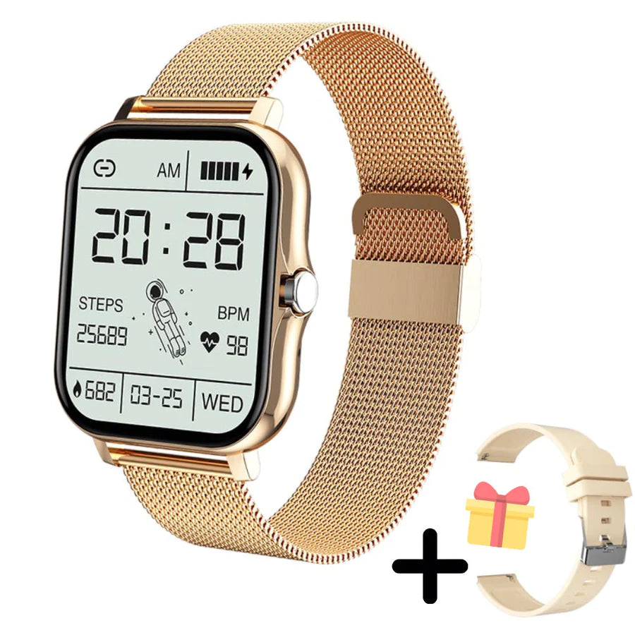 Smartwatch digitale multifunzione Gold Watch
