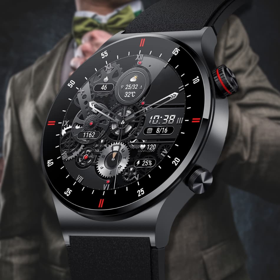 Smartwatch elegante LuxeLife – Tecnologia e stile al polso