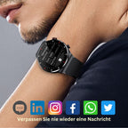 Smartwatch elegante LuxeLife – Tecnologia e stile al polso