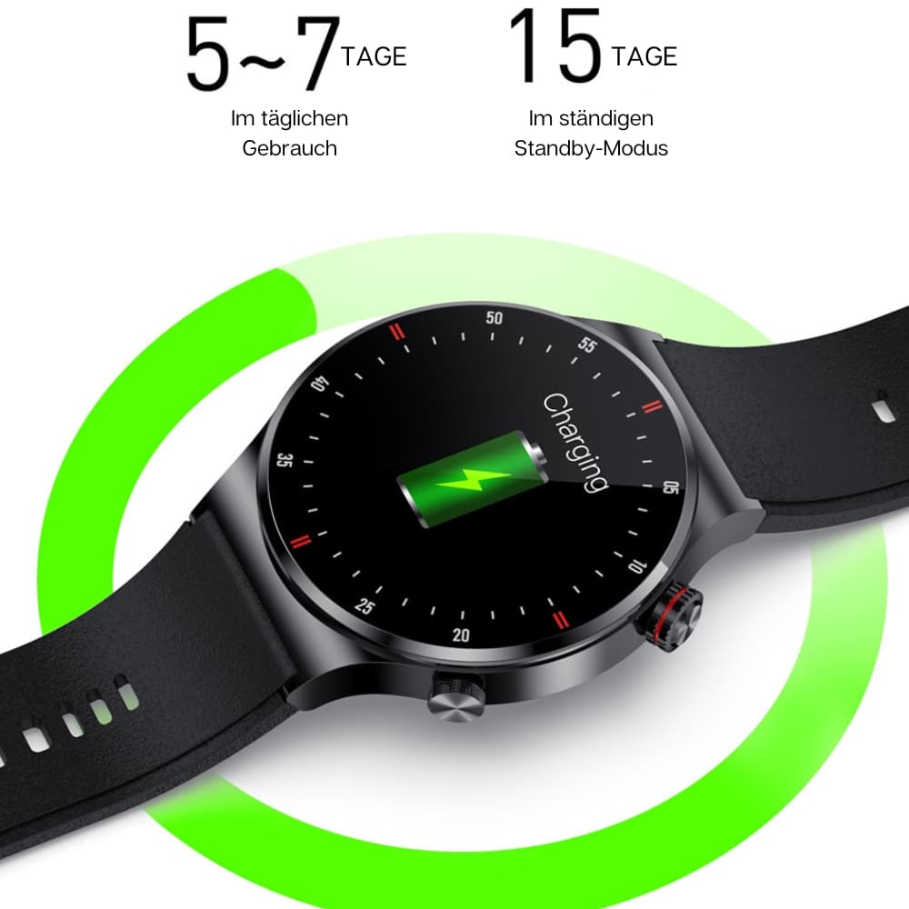 Smartwatch elegante LuxeLife – Tecnologia e stile al polso
