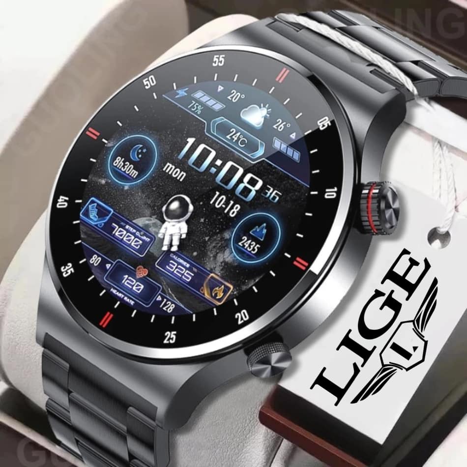 Smartwatch elegante LuxeLife – Tecnologia e stile al polso