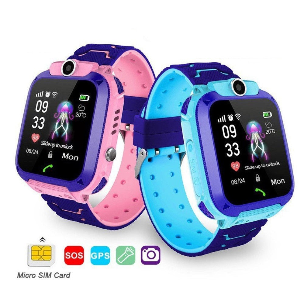 Smartwatch per bambini con GPS, fotocamera, chiamate e tasto SOS