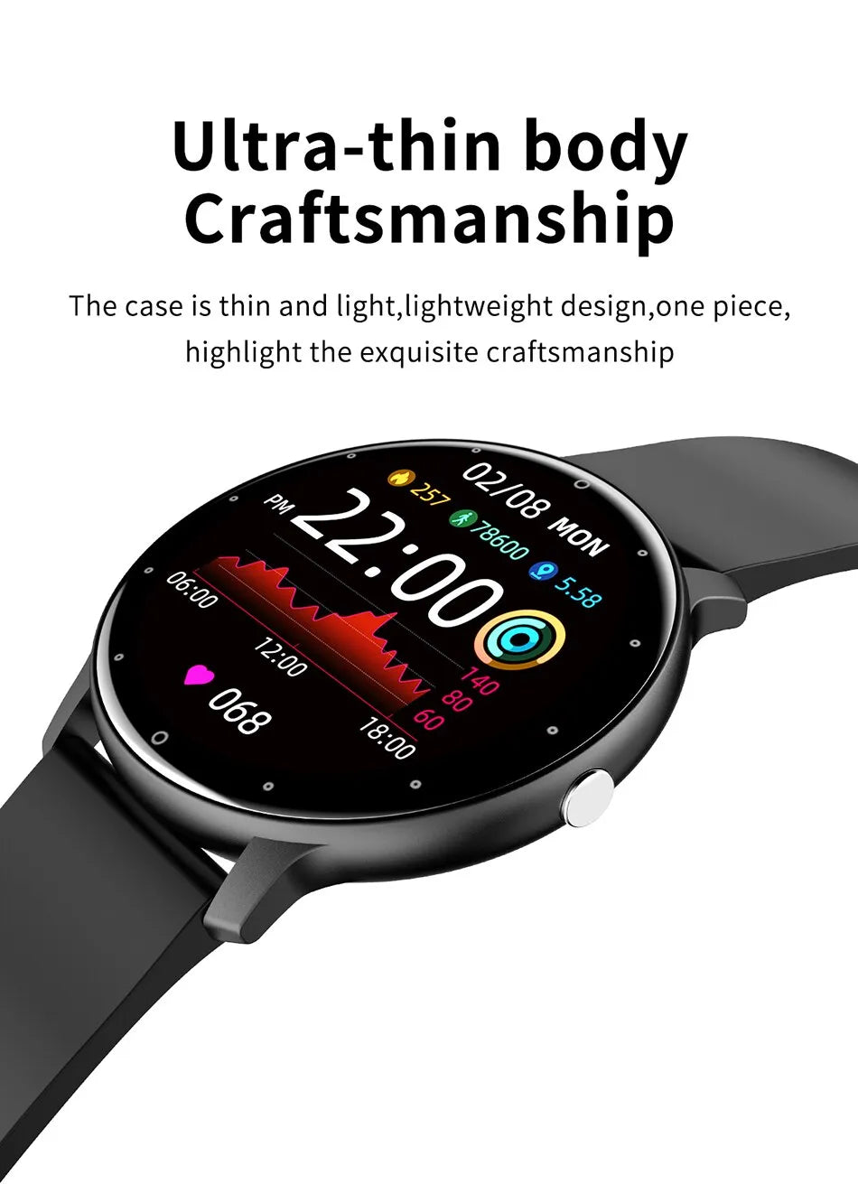 Smartwatch sportivo elegante e leggero