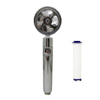 Soffione doccia portatile regolabile con filtro acqua
