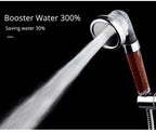 Soffione doccia regolabile con filtro ionico