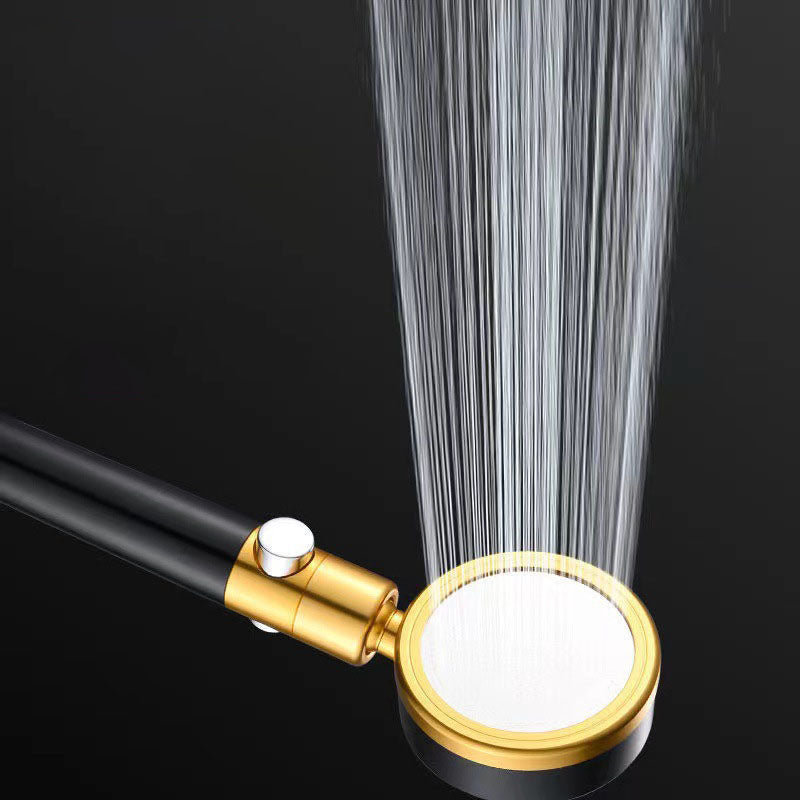 Soffione doccia rotondo in metallo con filtrazione acqua