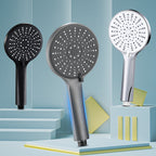 Soffione doccia tondo moderno con doccetta