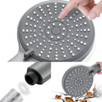 Soffione doccia tondo moderno con doccetta