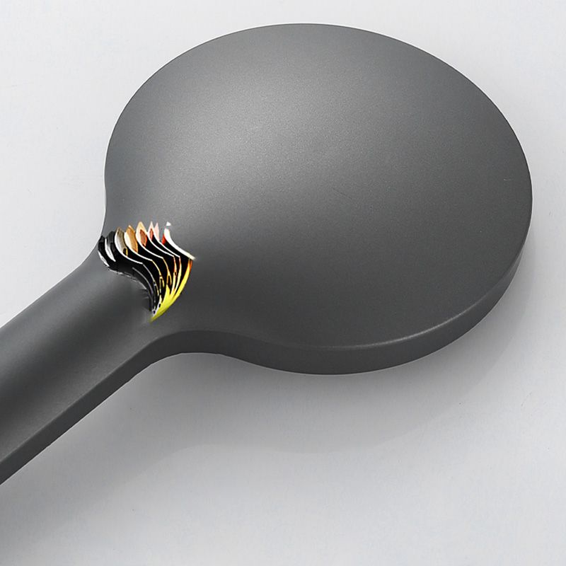 Soffione doccia tondo moderno con doccetta