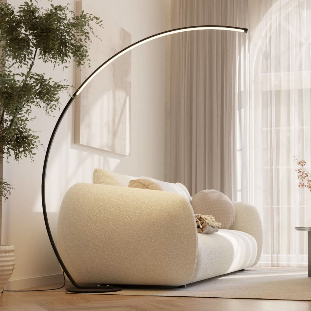 SOLVANE – Lampada da terra per ambienti raffinati