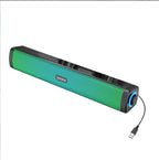 Soundbar compatta multimediale con connettività USB e AUX