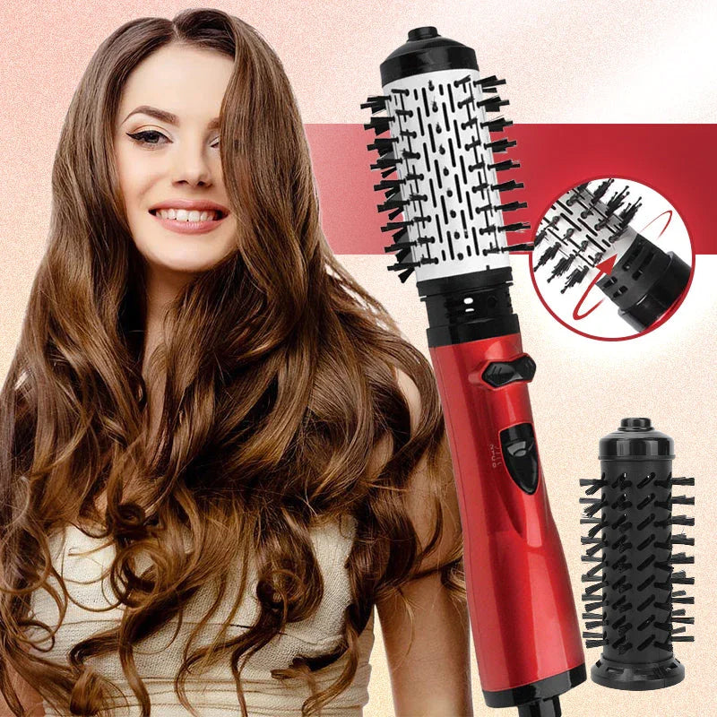 Spazzola rotante asciugacapelli 2 in 1 con tecnologia tormalina